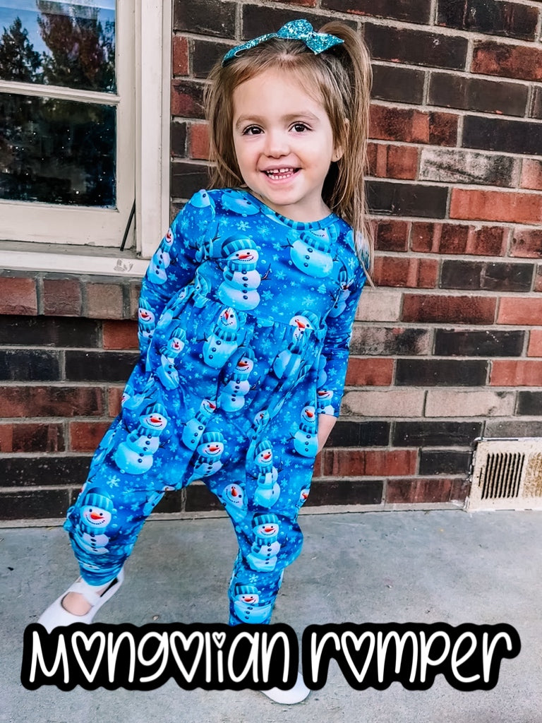 Magnolia Romper (make sure to pick your print)