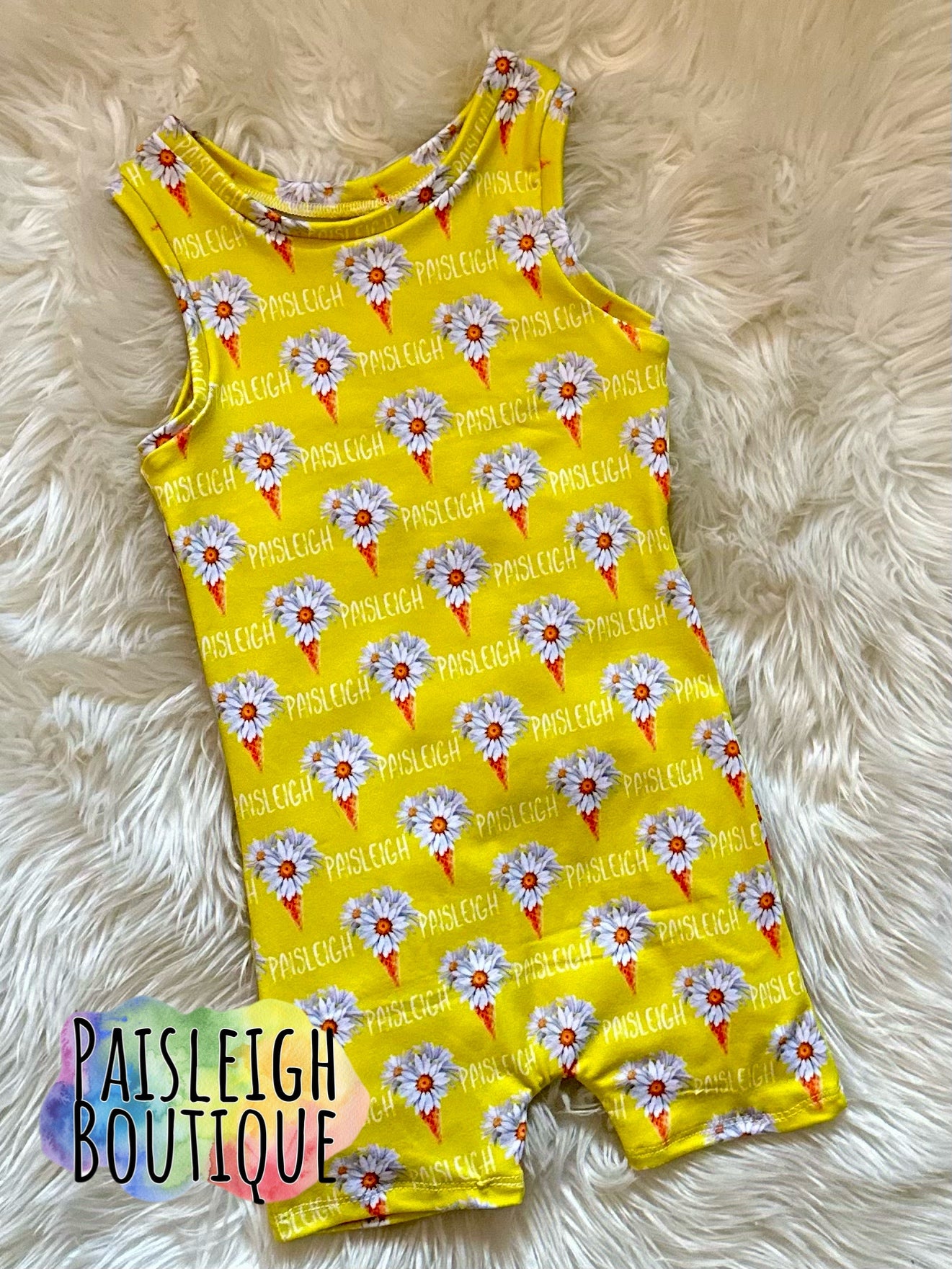 Ollie Romper (make sure to pick your print)