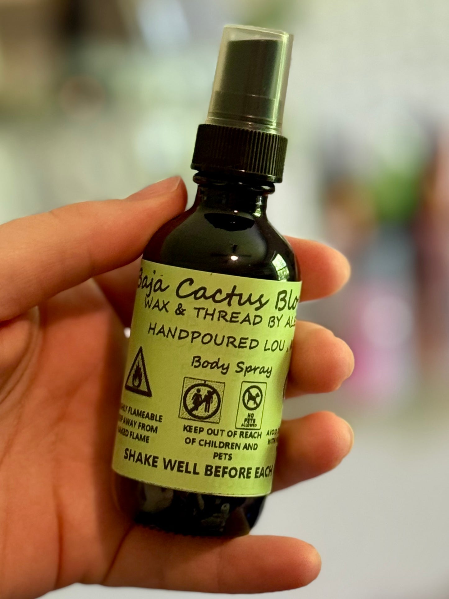 Baja Cactus Blossom body spray