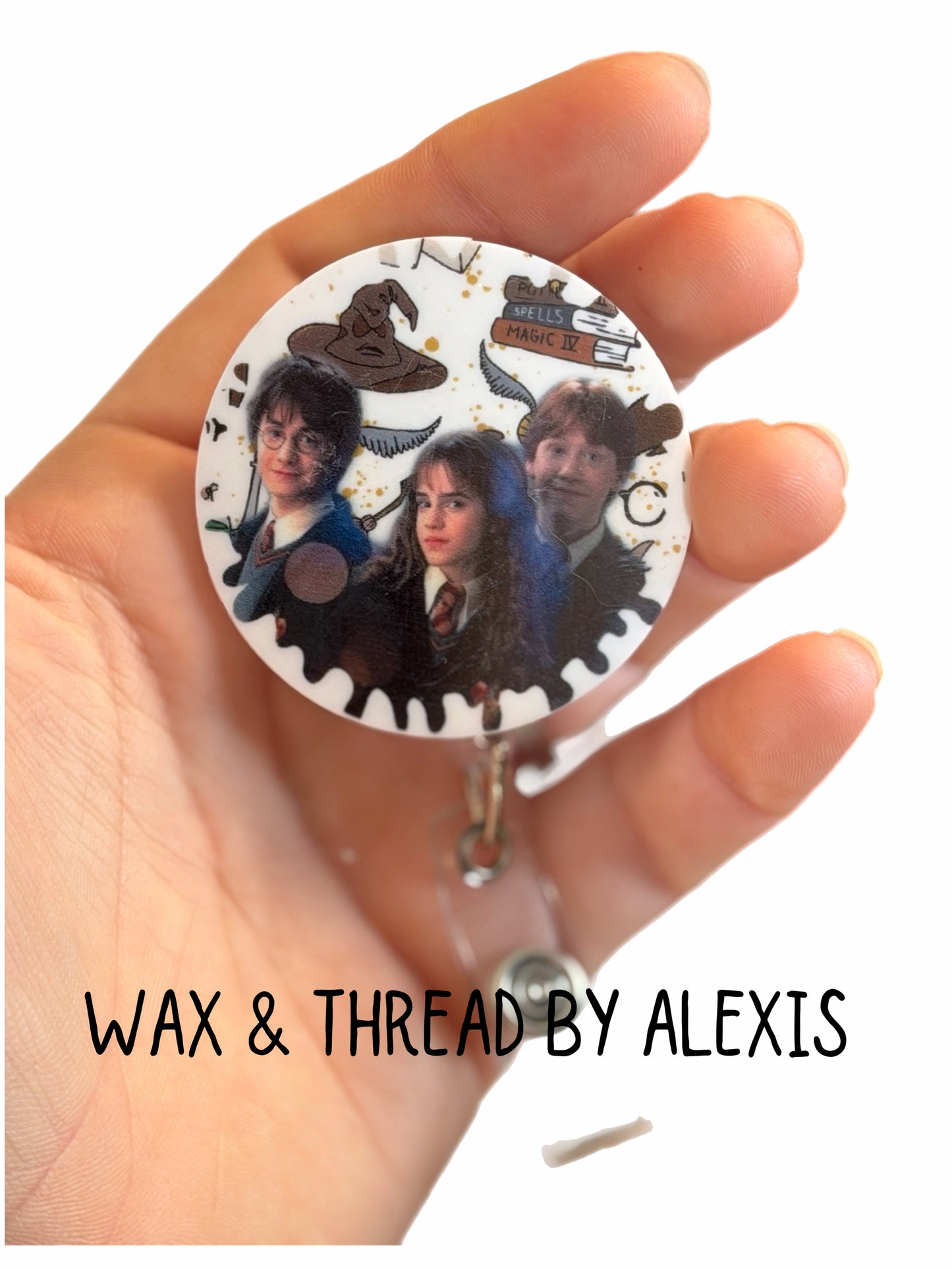 Harry badge reel
