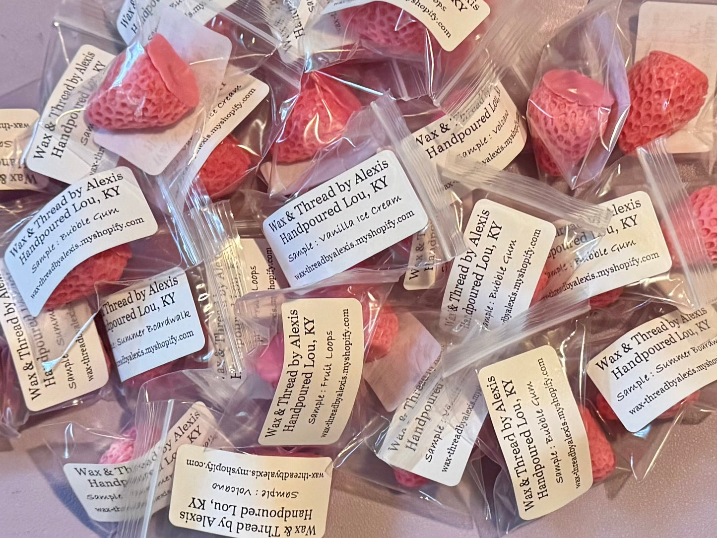 Package Fillers wax melts