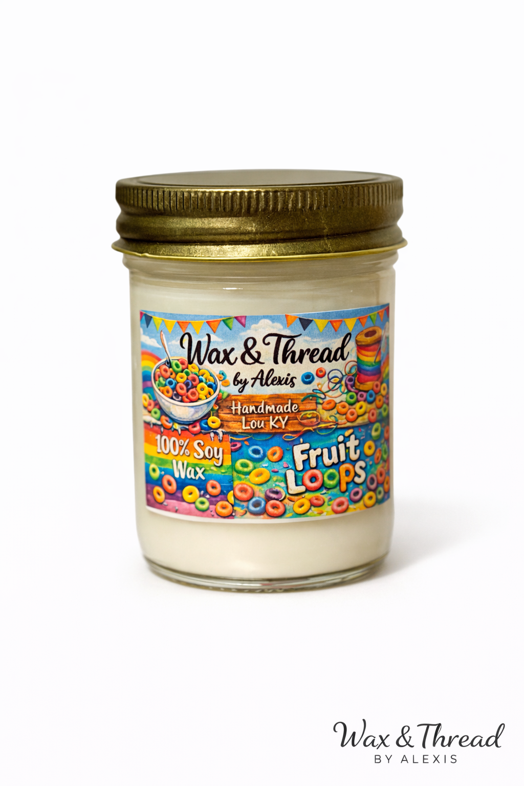 Fruit Loops 8oz Candle