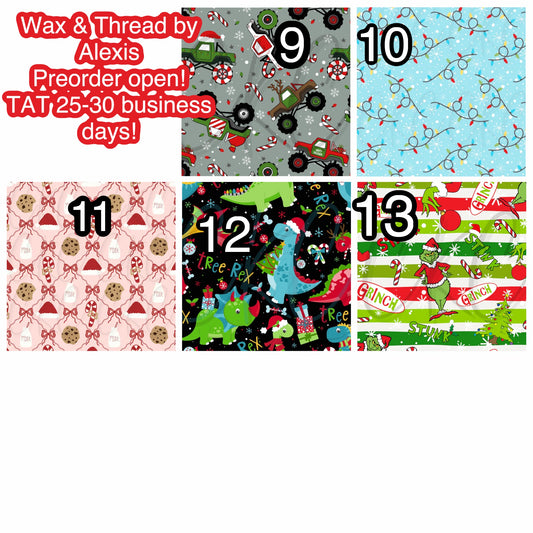 Christmas preorder closes Oct 27th