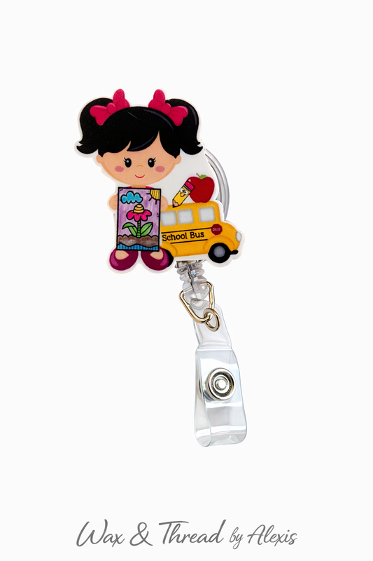School badge reel