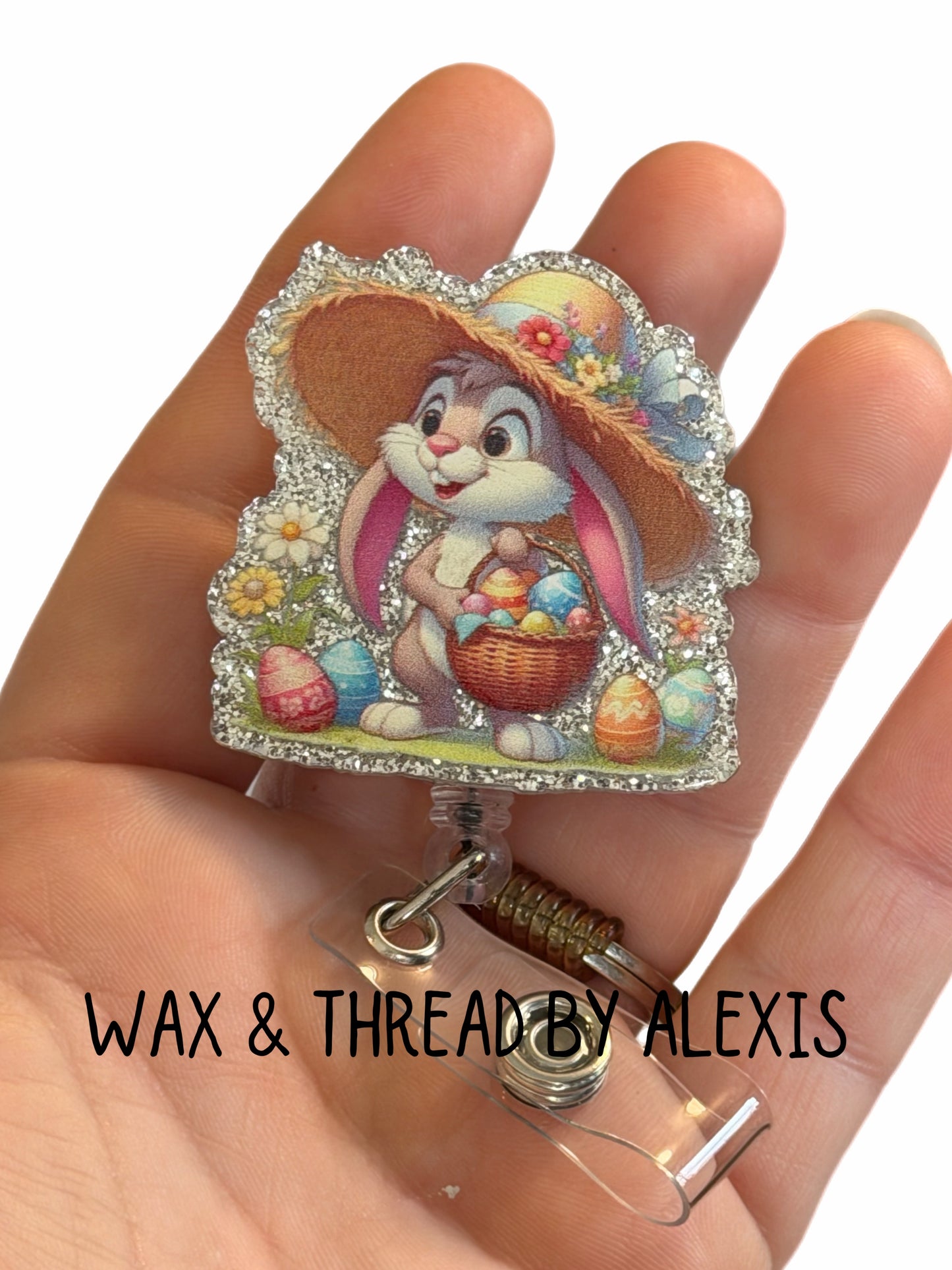 Easter Bunny badge reel